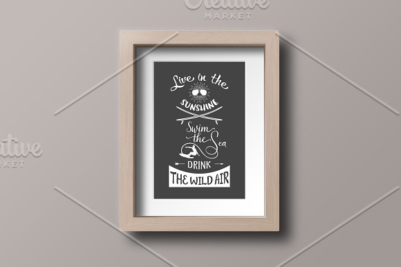 Summer. Typography quotes. in Illustrations - product preview 7
