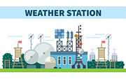 Weather station. Seasons
