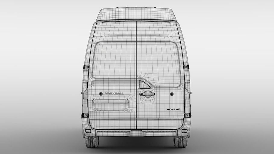 Vauxhall Movano L3H3 Van 2016 in Vehicles - product preview 17