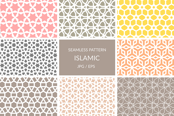 Seamless Islamic patterns