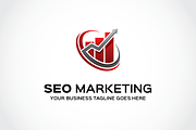 Seo Marketing Logo Template