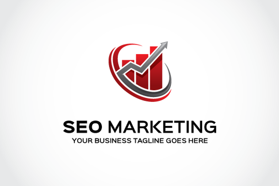 Seo Marketing Logo Template in Logo Templates - product preview 8