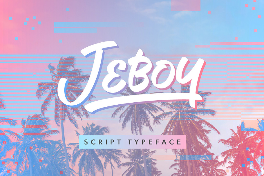 Jeboy Typeface in Script Fonts - product preview 8