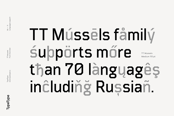 TT Mussels in Sans-Serif Fonts - product preview 5