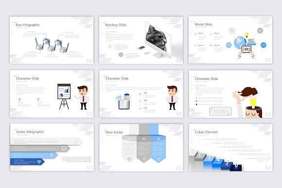 Exclusive Powerpoint Template in PowerPoint Templates - product preview 3