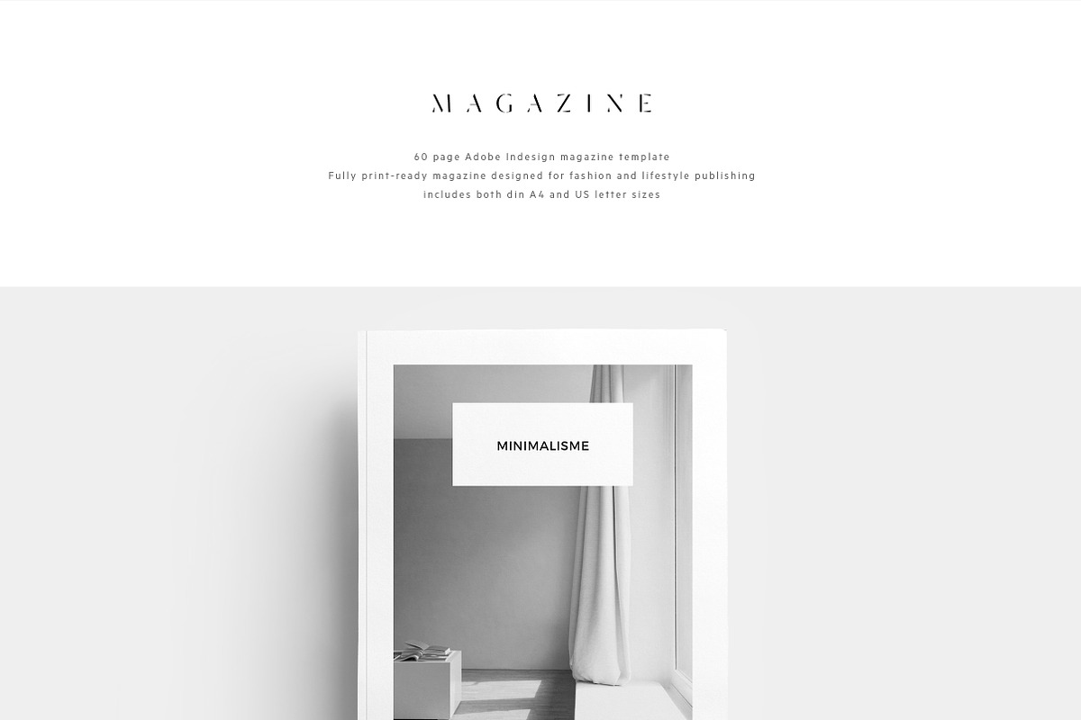 Magazine Minimalisme in Magazine Templates - product preview 8