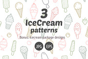 Icecream patterns