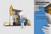 3D Small People - Engineer Petroleum