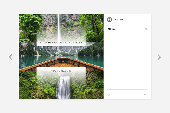 White Instagram Pack in Instagram Templates - product preview 2