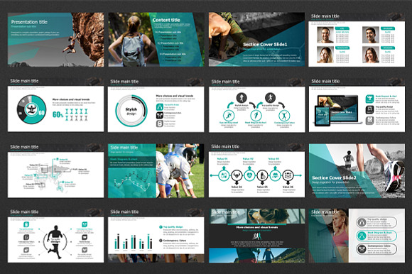 Work out PPT in PowerPoint Templates - product preview 1