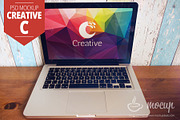 MacBook PSD Mockup Creative “C”