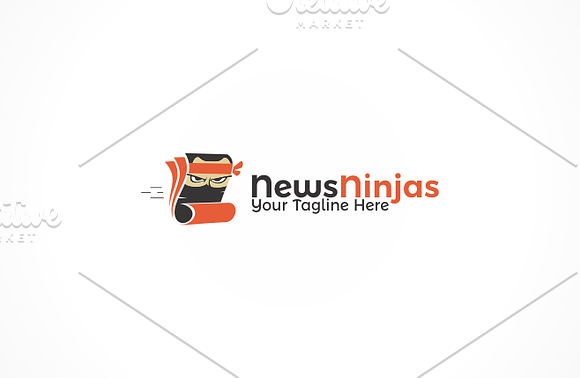 Editing Ninja | News | Logo in Logo Templates - product preview 2