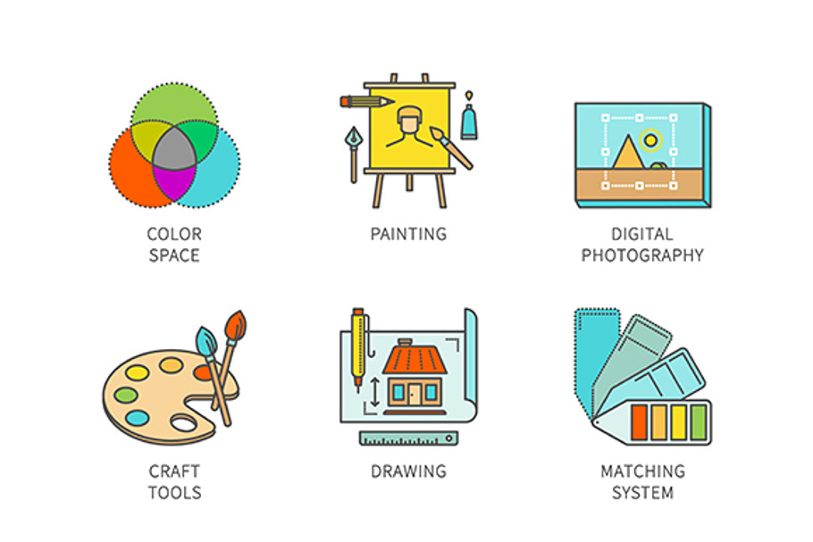 Lineart graphic design icon set in Graphics - product preview 8