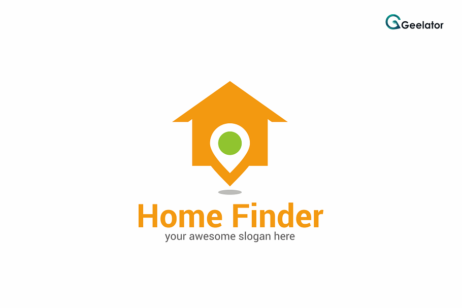 Home Finder Logo Template in Logo Templates - product preview 8
