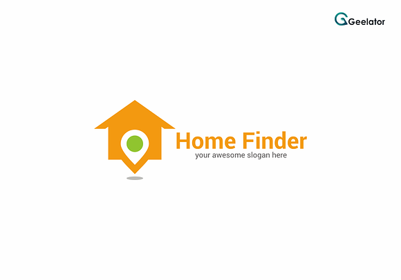 Home Finder Logo Template in Logo Templates - product preview 3