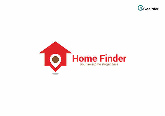 Home Finder Logo Template in Logo Templates - product preview 4