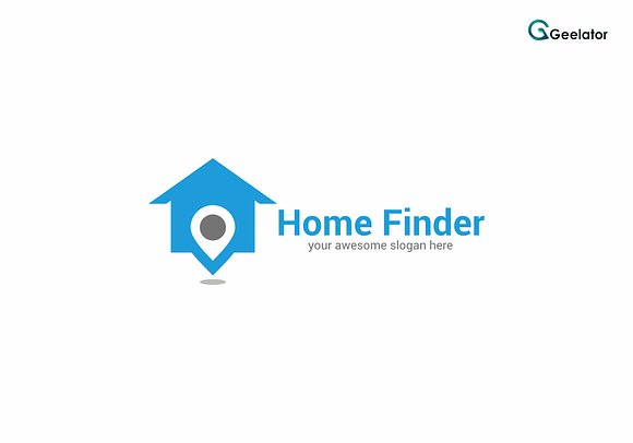 Home Finder Logo Template in Logo Templates - product preview 5