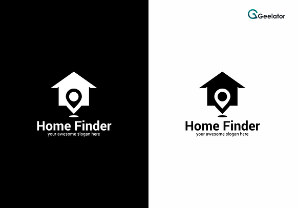 Home Finder Logo Template in Logo Templates - product preview 6