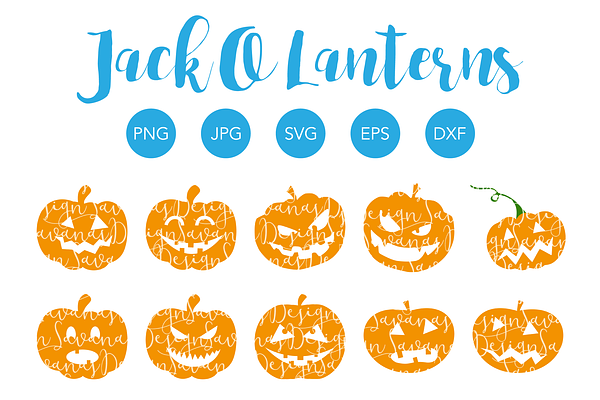 Jack O Lantern SVG Bundle