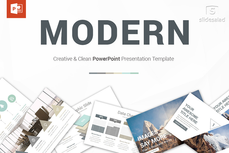 Modern PowerPoint Template in PowerPoint Templates - product preview 8