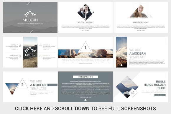 Modern PowerPoint Template in PowerPoint Templates - product preview 3