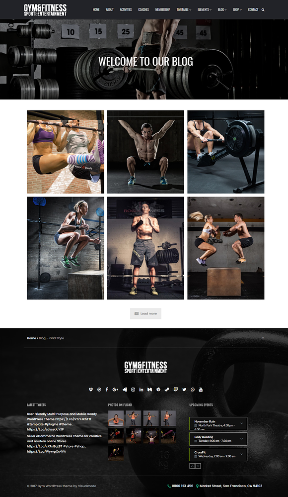 Gym WordPress Theme in WordPress Business Themes - product preview 9