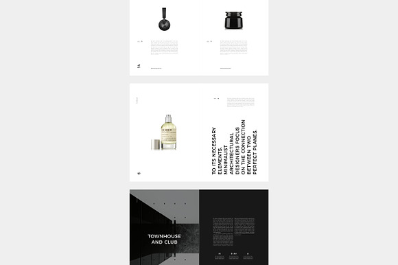 Portfolio Minimalisme in Brochure Templates - product preview 3