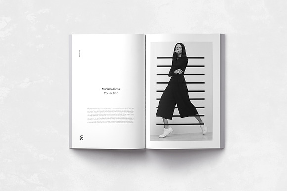 Portfolio Minimalisme in Brochure Templates - product preview 6