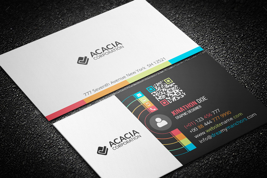 infographic Business Card