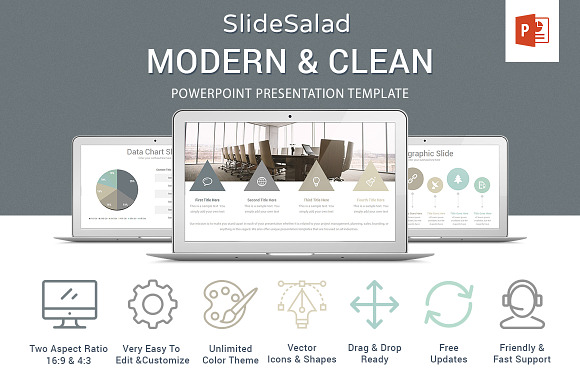 Modern PowerPoint Template in PowerPoint Templates - product preview 14
