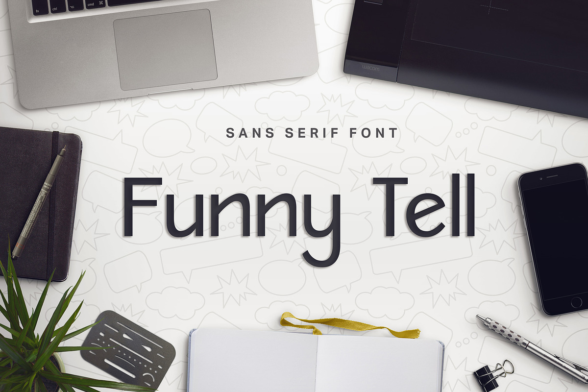 Sans Serif Font  in Comic Sans Fonts - product preview 8