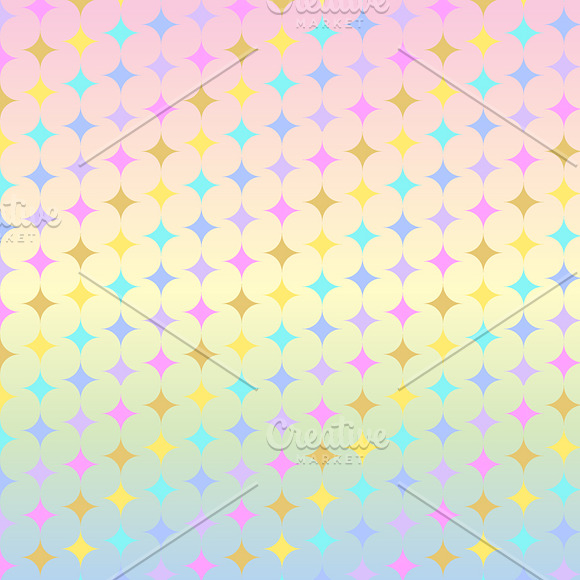 Pastel Rainbow Unicorn Papers in Patterns - product preview 3