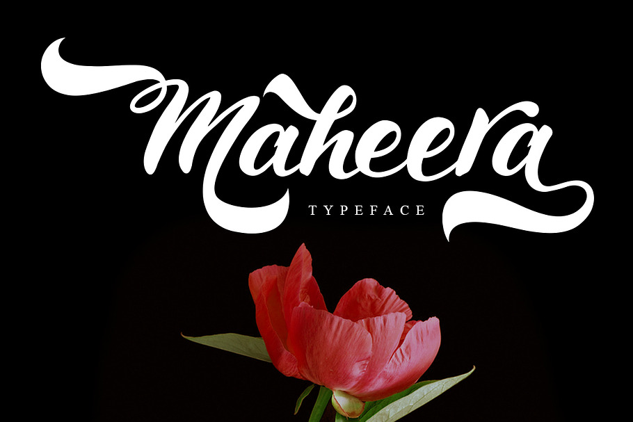 Maheera Font in Script Fonts - product preview 8