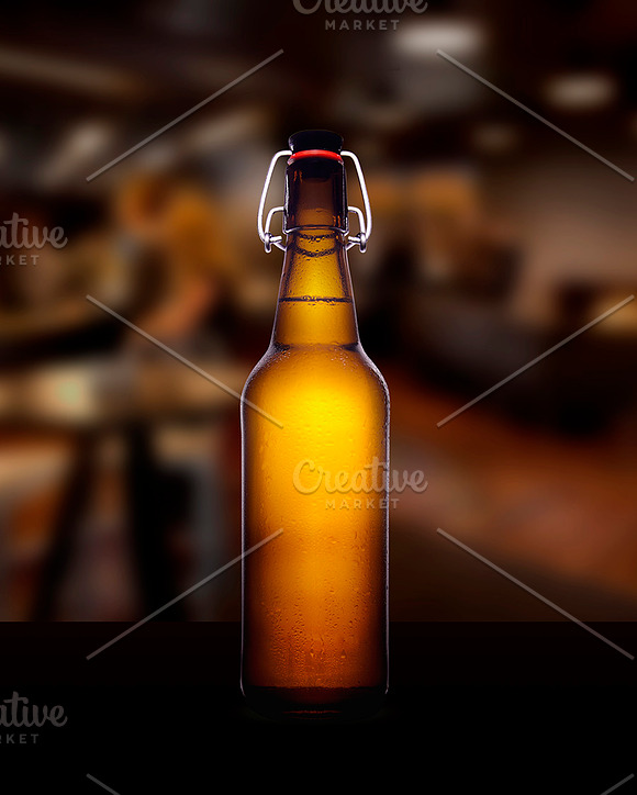 Craft Beer Bottle Mock-Up in Product Mockups - product preview 1