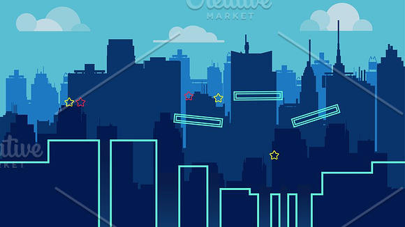 City Backgrounds in Illustrations - product preview 4
