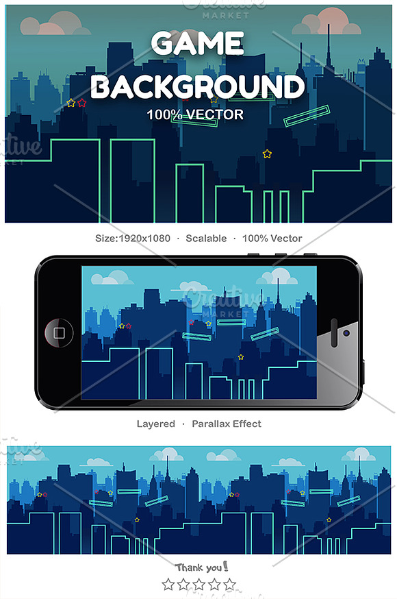 City Backgrounds in Illustrations - product preview 8