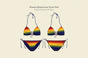 Women Beachwear Swim Suit