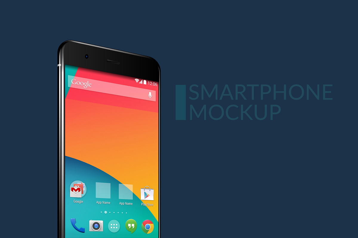 Smartphone Mockup PSD in Mobile & Web Mockups - product preview 8