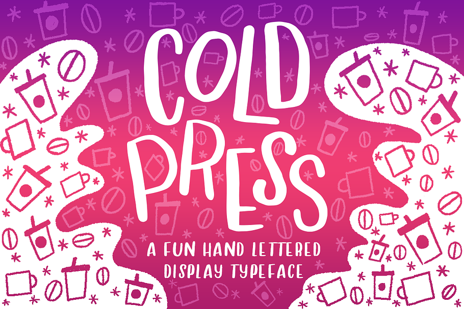 Cold Press Font