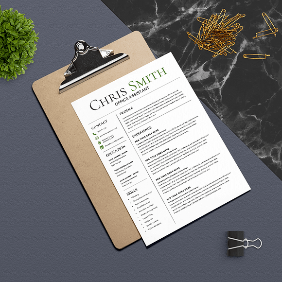 Trending Resume Template *NEW* in Resume Templates - product preview 4