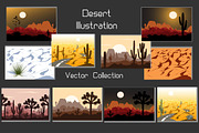 Desert Illustration Vector