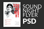 Sound Night Event Flyer