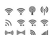 wi-fi icons