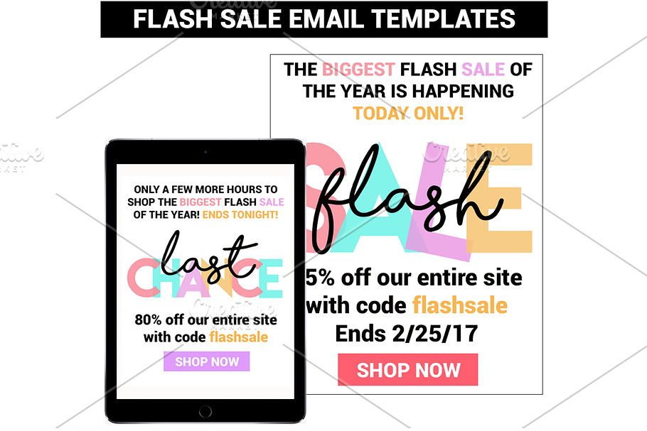 Flash Sale Template in Email Templates - product preview 8