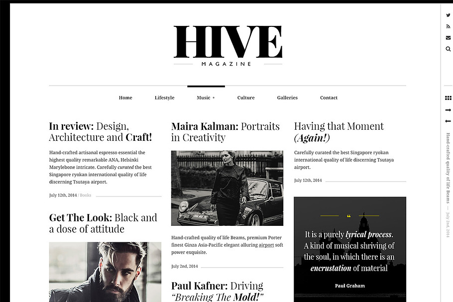 HIVE - A Magazine-Style Theme in WordPress Magazine Themes - product preview 8