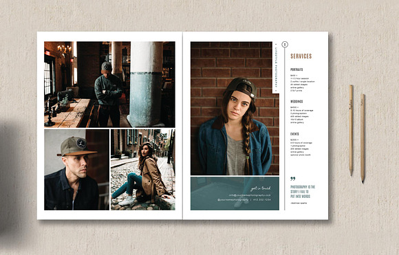 Photographer Pricing Guide Set in Magazine Templates - product preview 2
