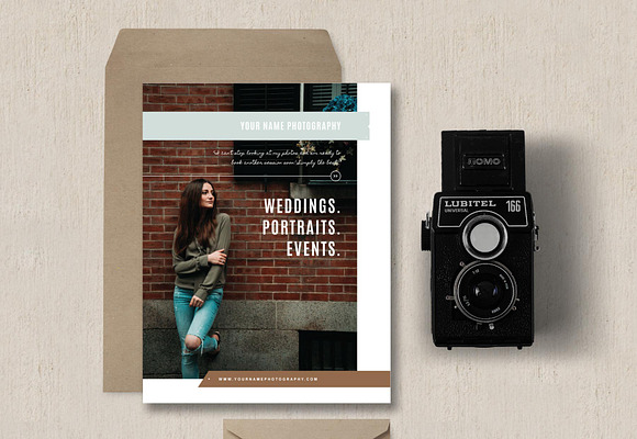 Photographer Pricing Guide Set in Magazine Templates - product preview 3