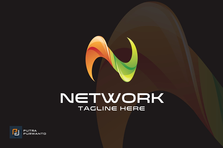 Network / Letter N - Logo Template in Logo Templates - product preview 8
