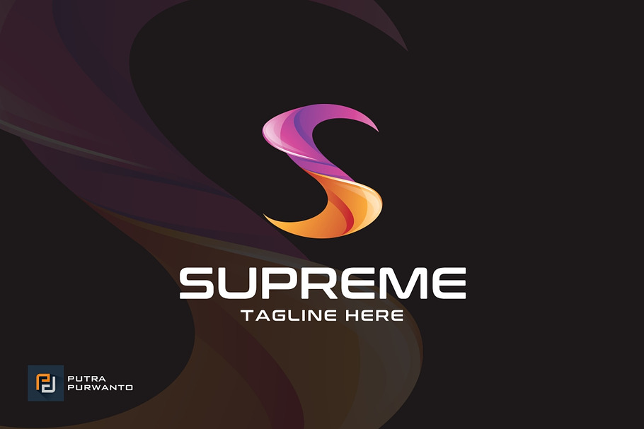 Supreme / Letter S - Logo Template in Logo Templates - product preview 8