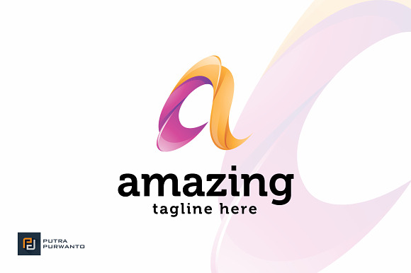 Amazing / Letter A - Logo Template in Logo Templates - product preview 1